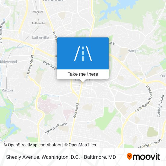 Mapa de Shealy Avenue