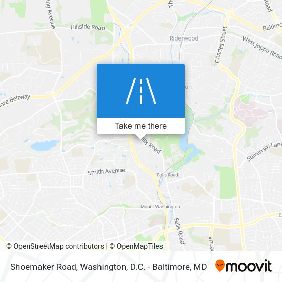 Mapa de Shoemaker Road