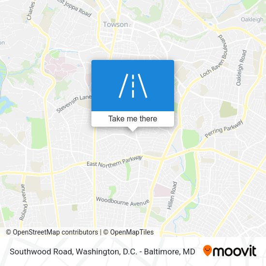 Southwood Road map