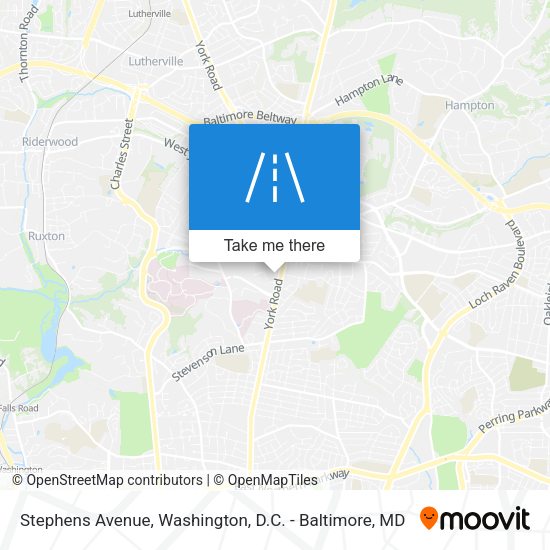 Stephens Avenue map