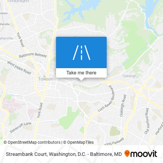 Streambank Court map