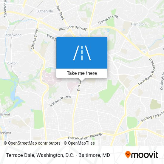 Terrace Dale map