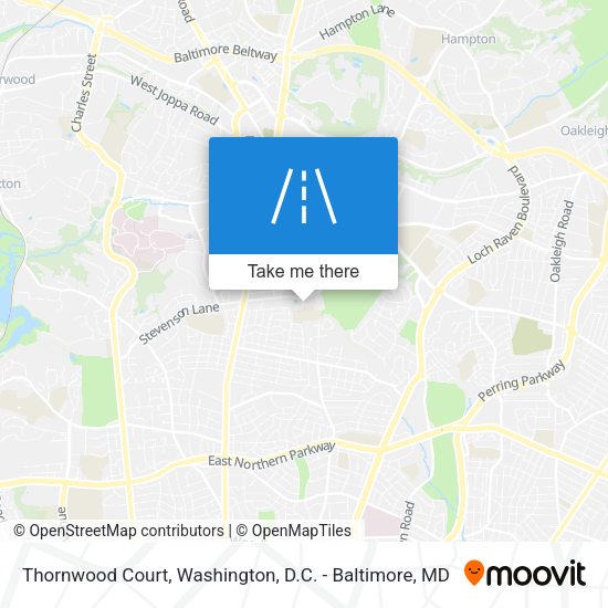 Thornwood Court map
