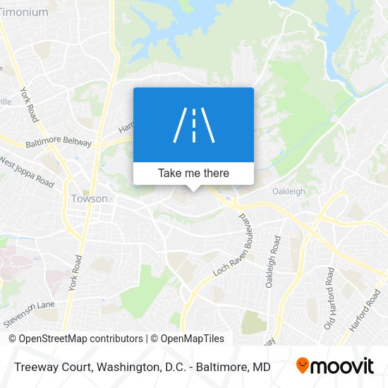 Treeway Court map