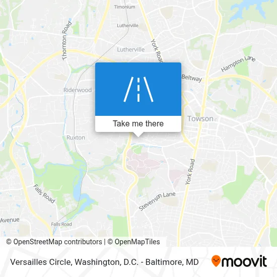 Versailles Circle map