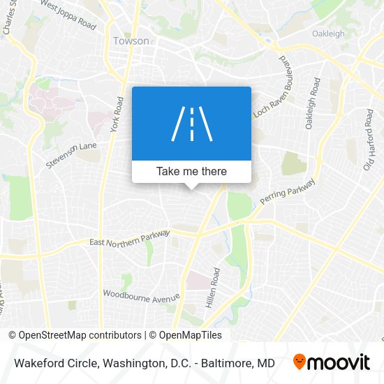 Mapa de Wakeford Circle