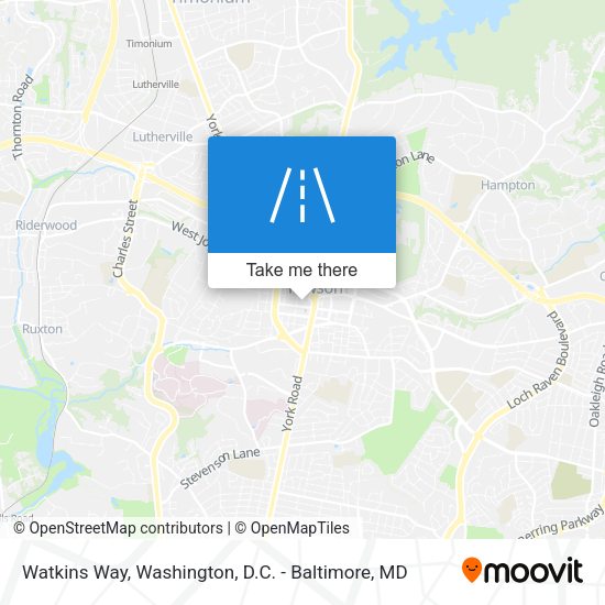 Watkins Way map