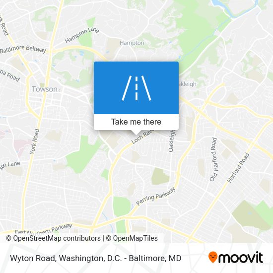 Mapa de Wyton Road