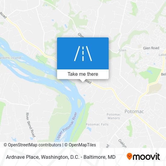 Ardnave Place map