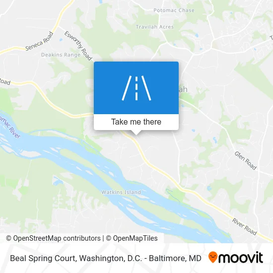 Beal Spring Court map