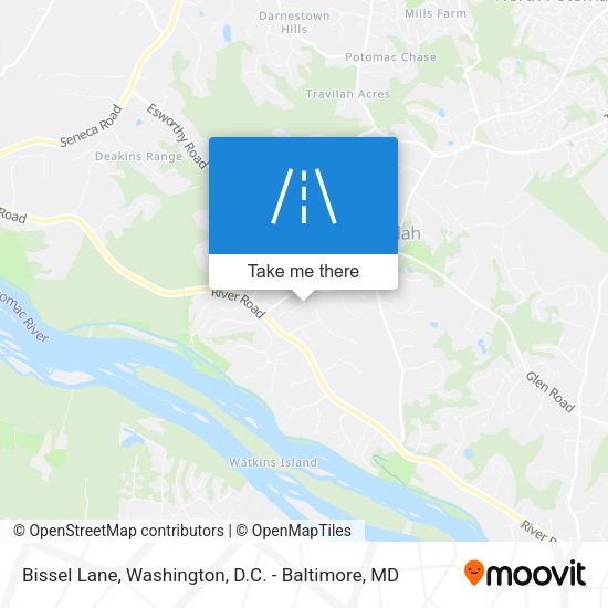Bissel Lane map