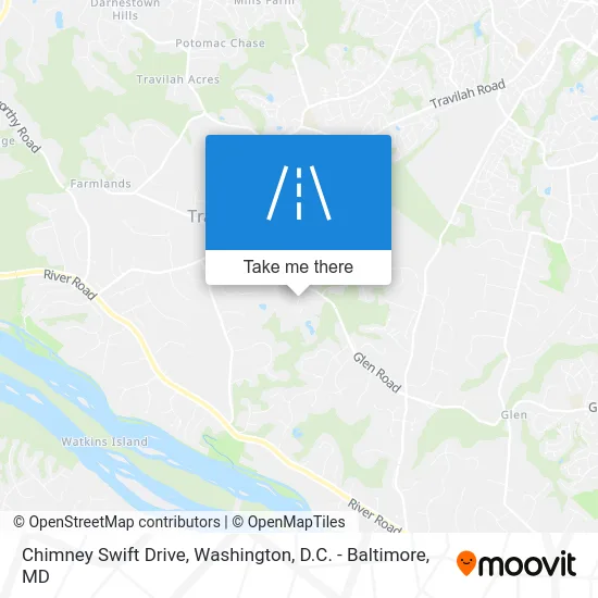 Chimney Swift Drive map