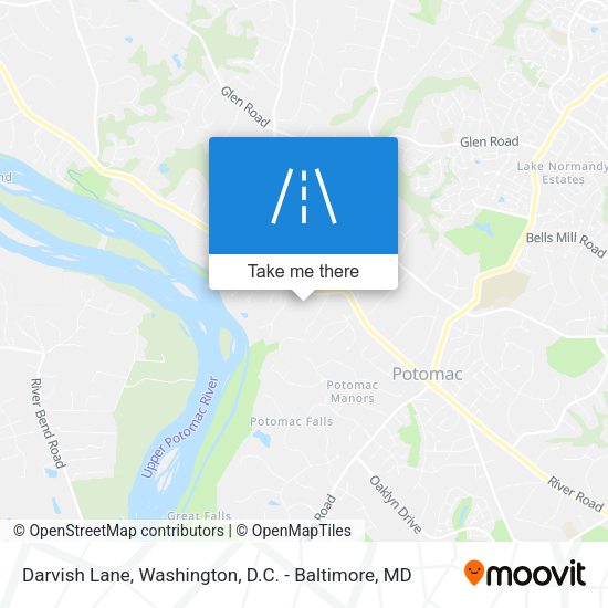Darvish Lane map