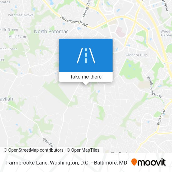 Mapa de Farmbrooke Lane