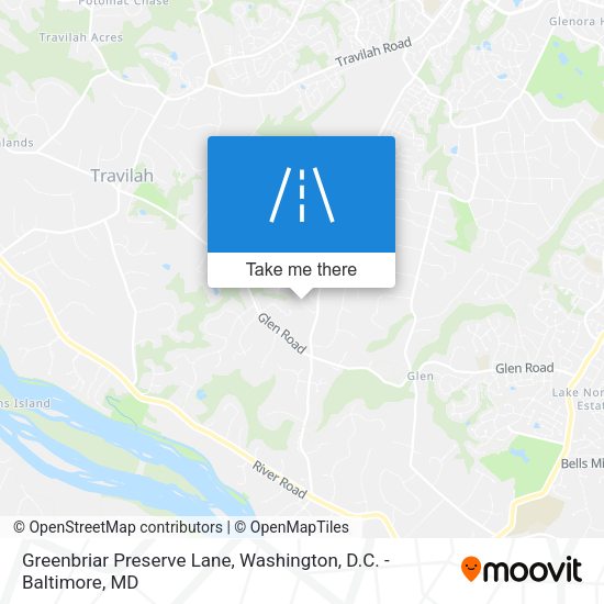 Mapa de Greenbriar Preserve Lane