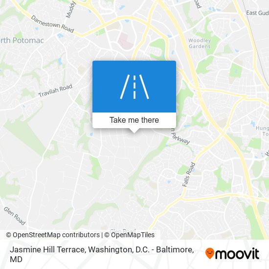 Mapa de Jasmine Hill Terrace