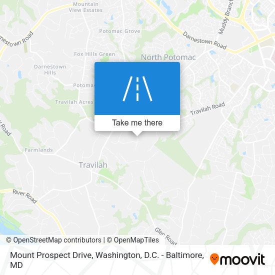Mount Prospect Drive map