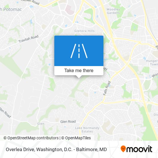 Mapa de Overlea Drive