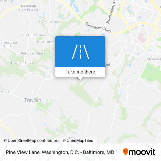 Mapa de Pine View Lane