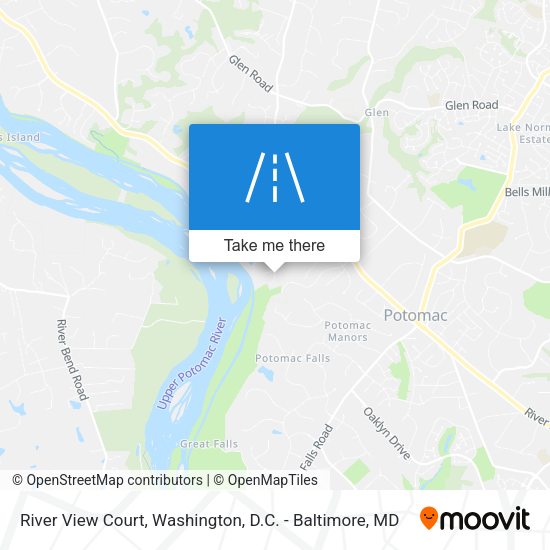 River View Court map