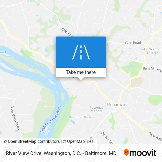 River View Drive map