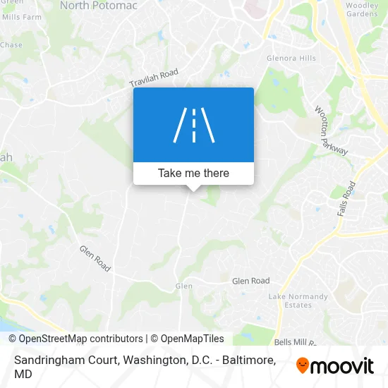 Sandringham Court map