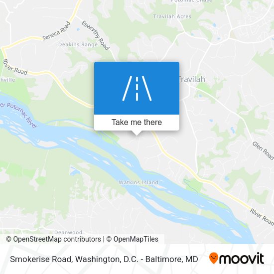 Mapa de Smokerise Road
