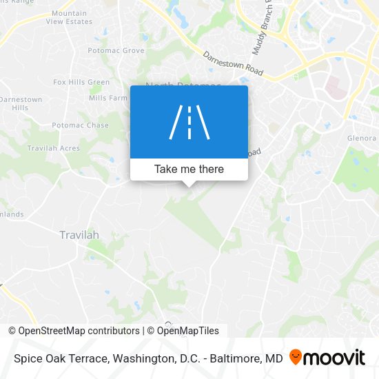 Spice Oak Terrace map