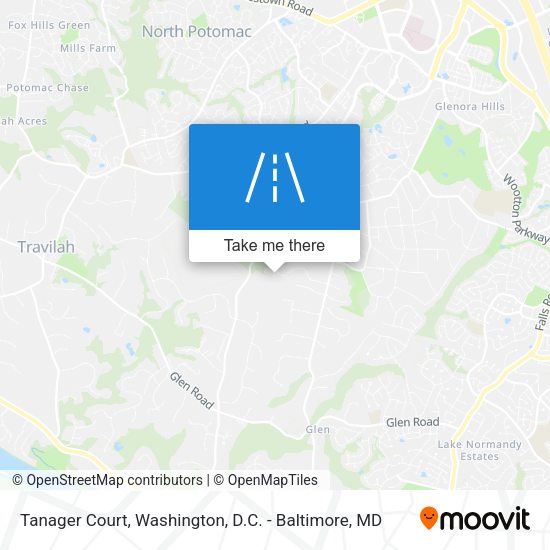 Tanager Court map