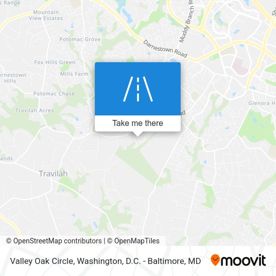 Mapa de Valley Oak Circle
