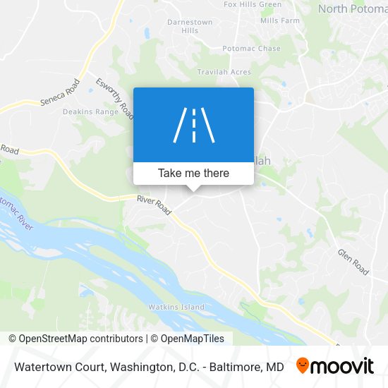 Mapa de Watertown Court