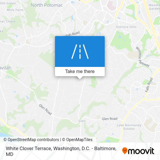 Mapa de White Clover Terrace