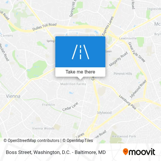 Boss Street map