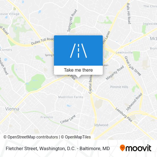 Fletcher Street map