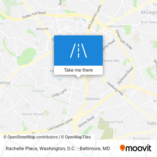 Rachelle Place map