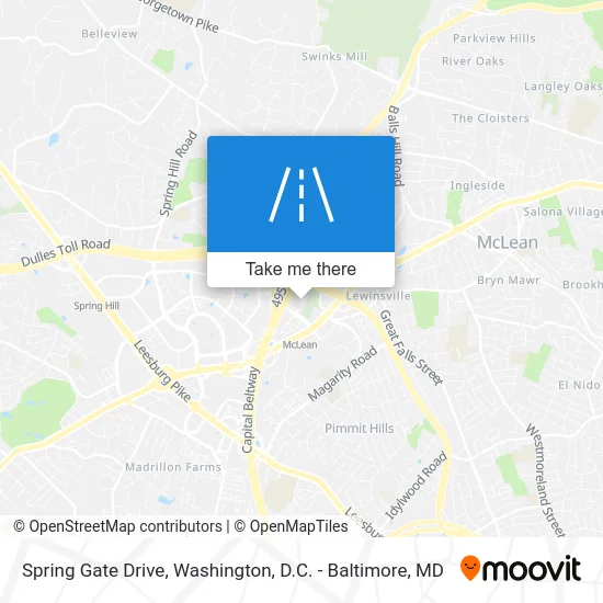 Spring Gate Drive map