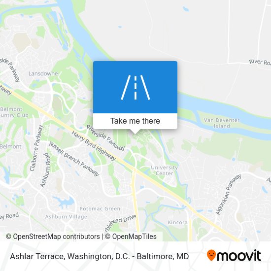 Ashlar Terrace map