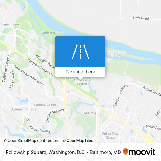 Fellowship Square map