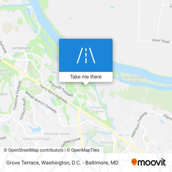 Mapa de Grove Terrace