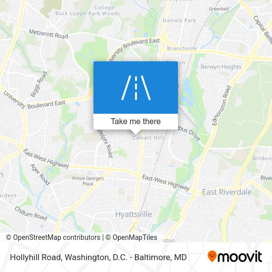 Mapa de Hollyhill Road