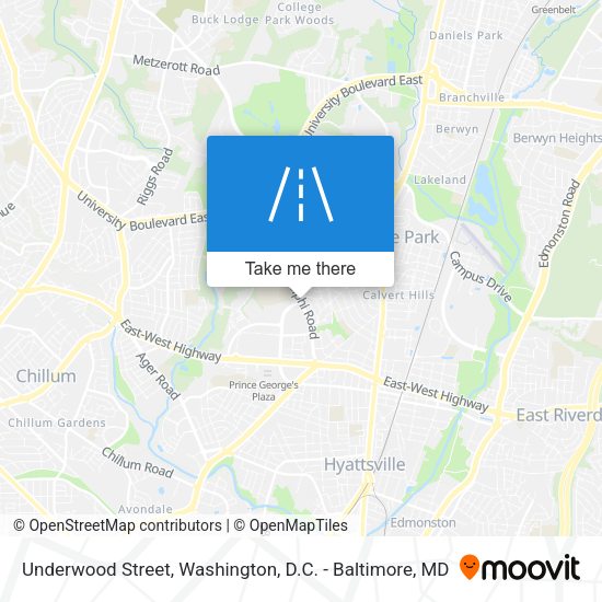 Mapa de Underwood Street