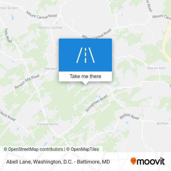 Mapa de Abell Lane