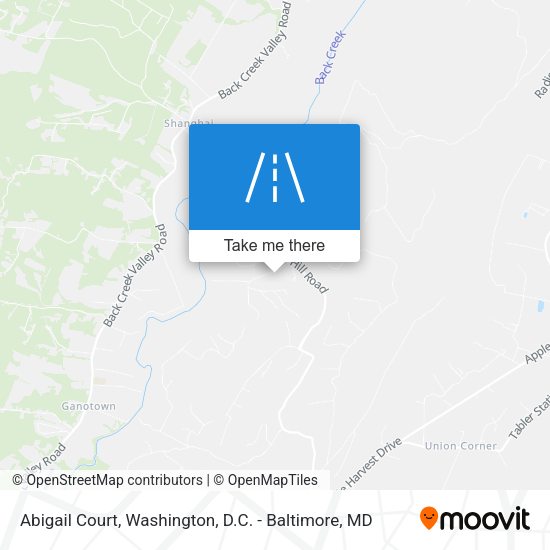 Mapa de Abigail Court