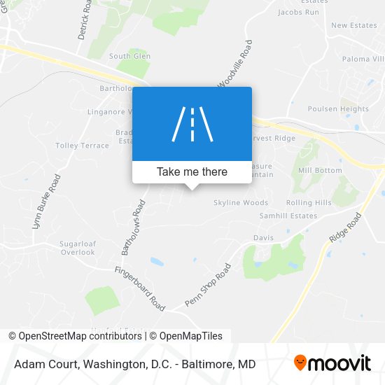 Adam Court map