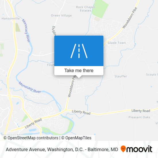 Mapa de Adventure Avenue