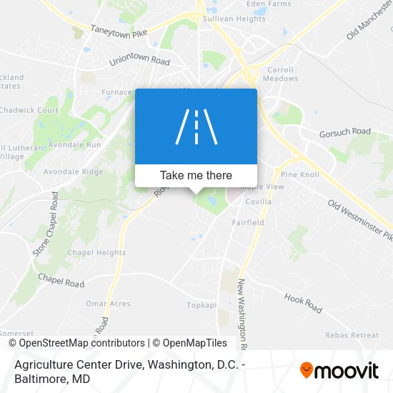 Agriculture Center Drive map