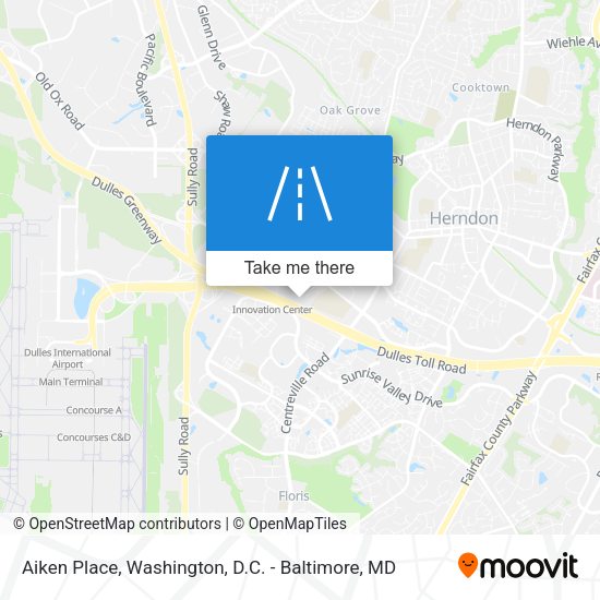 Mapa de Aiken Place