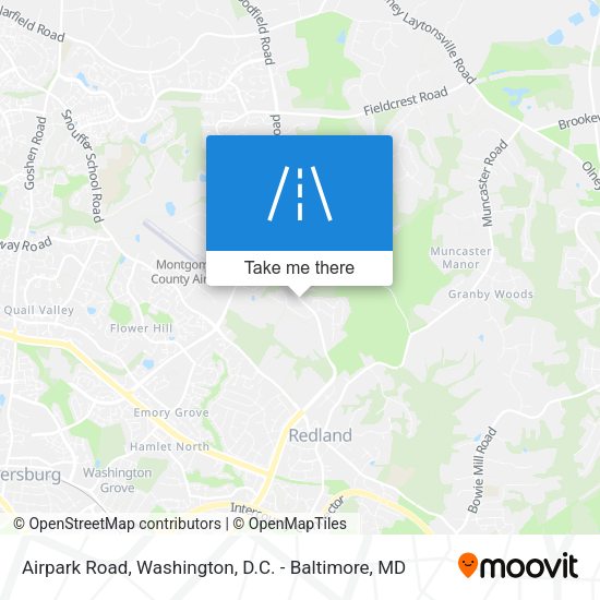 Airpark Road map