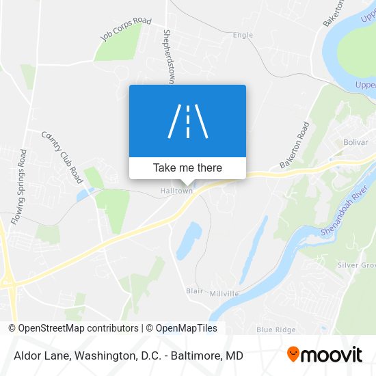 Mapa de Aldor Lane