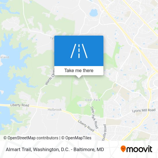 Almart Trail map